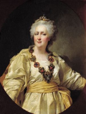  Portrait de Catherine II : Un regard impassible sur l'Impératrice éclairée!